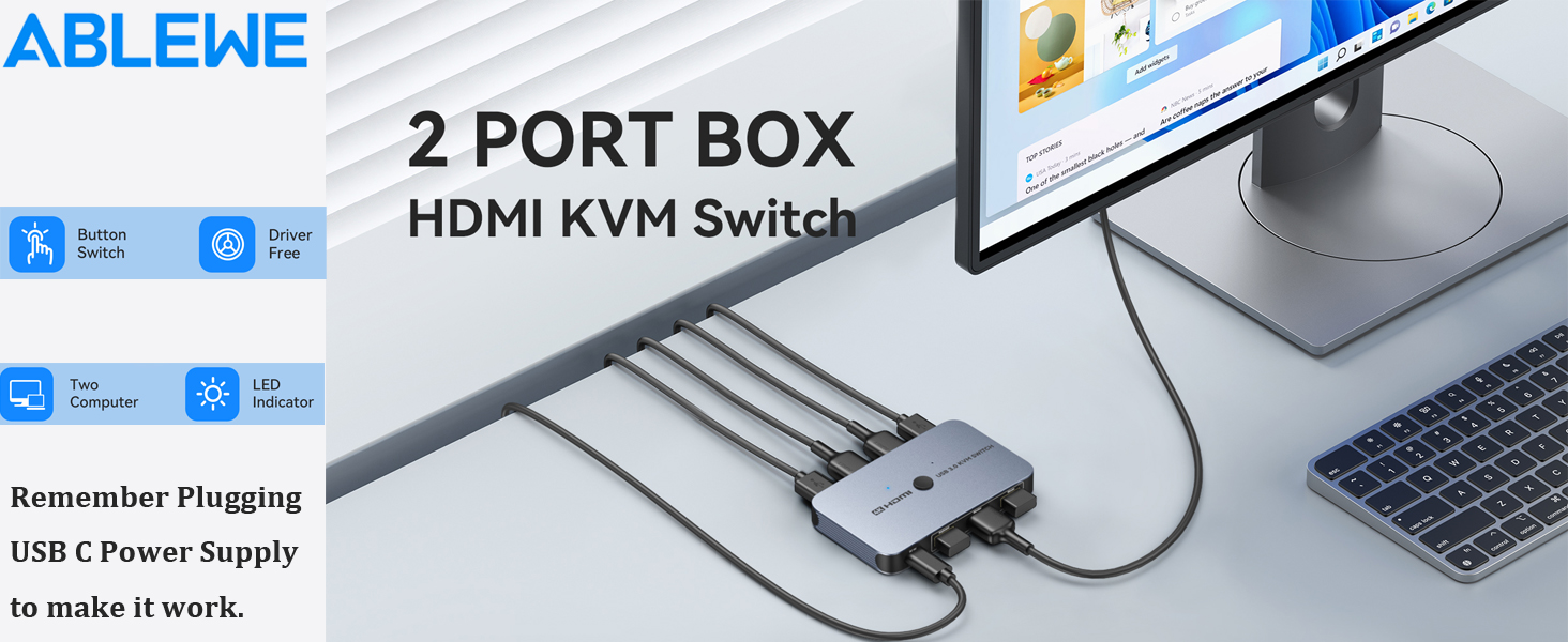 kvm hdmi usb